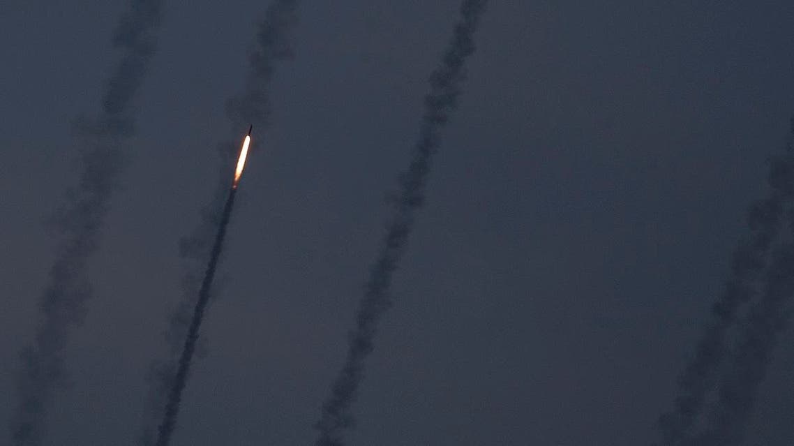 Rockets are launched from Gaza Strip to Israel. (File photo: AP)