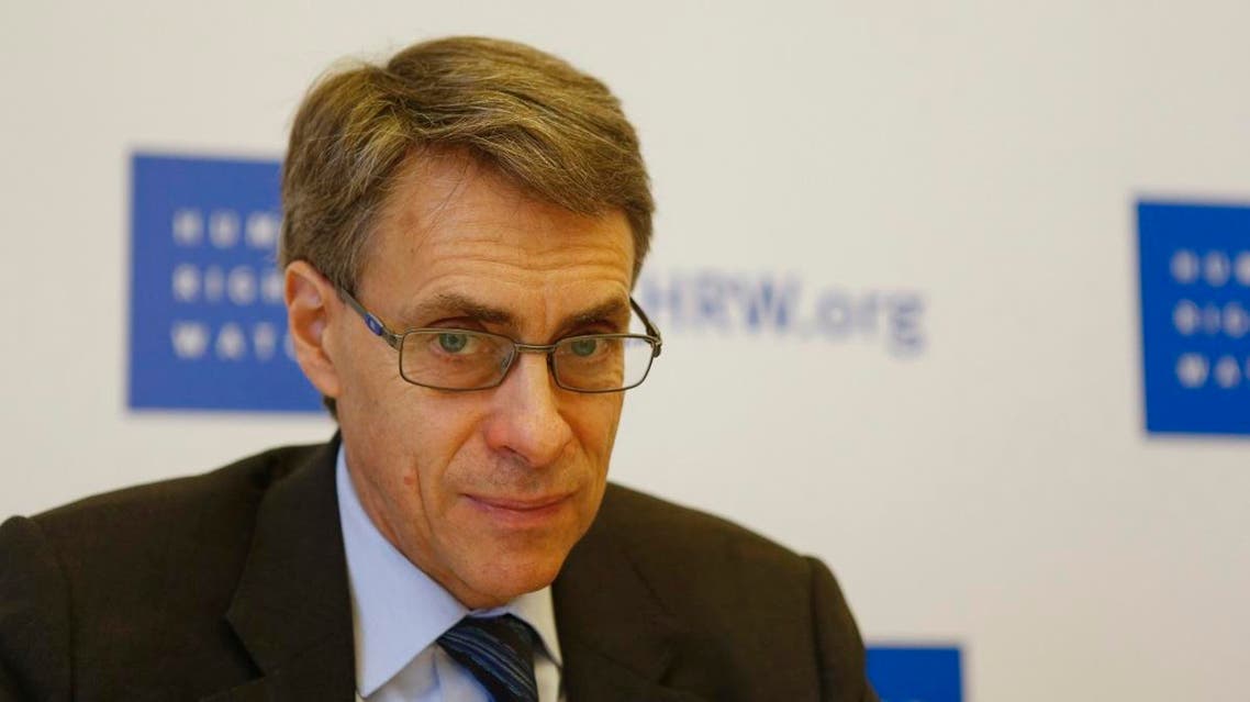 Human Rights Watch Executive Director Kenneth Roth attends a conference in Beirut January 29, 2015. (File photo: Reuters)