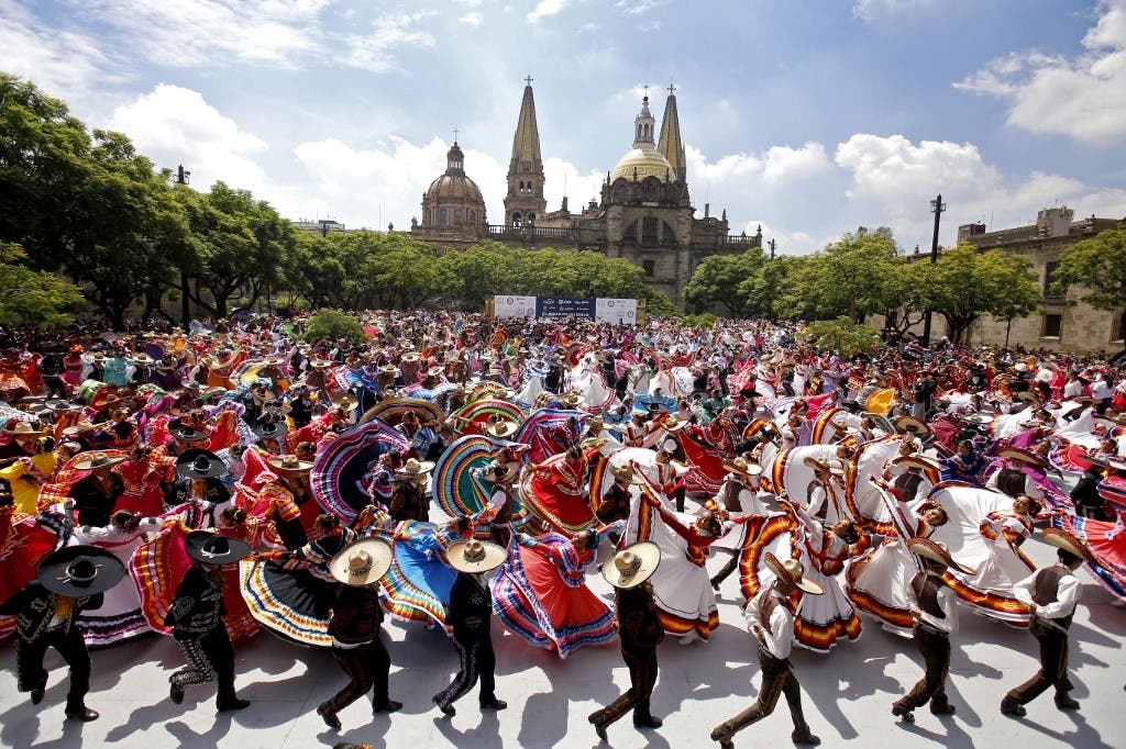 Guadalajara folk dance AFP