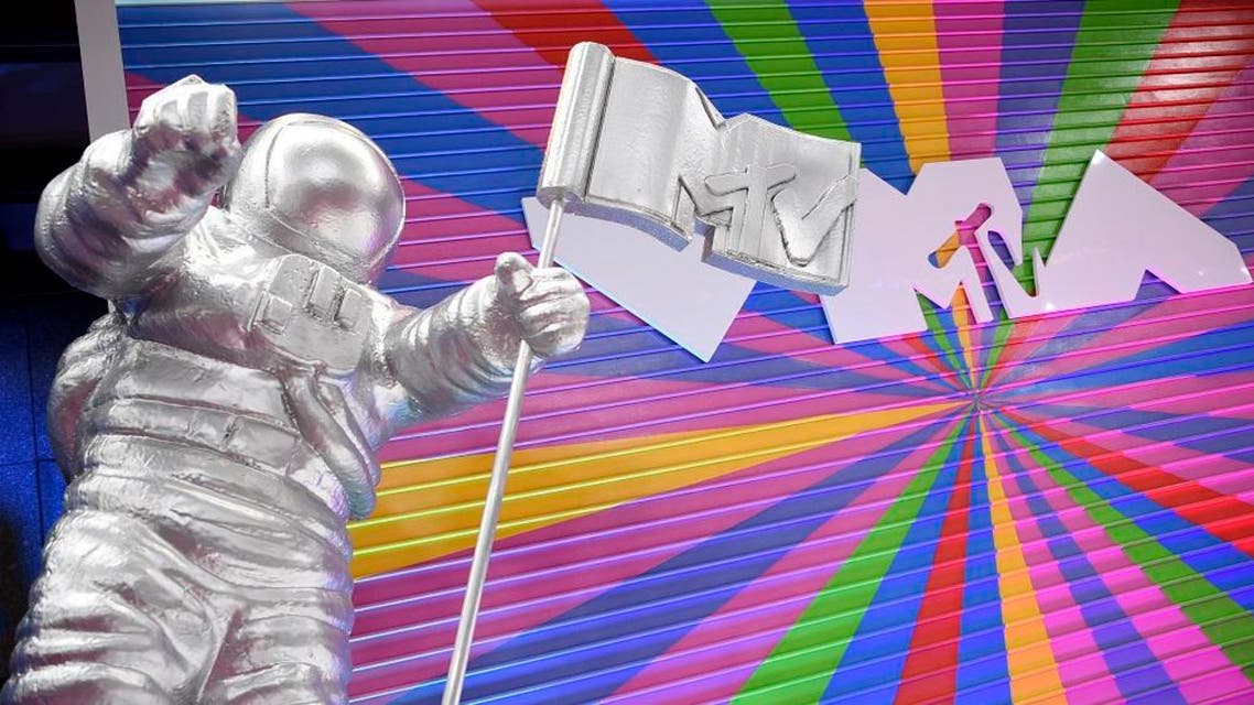 MTV Moon Man on the red carpet at the MTV Video Music Awards. (File photo: AP)