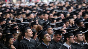 Students during their graduation ceremony at a US university. (File Photo)