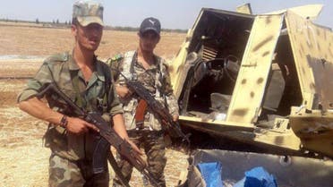 Syrian army in Khan Shaikhon