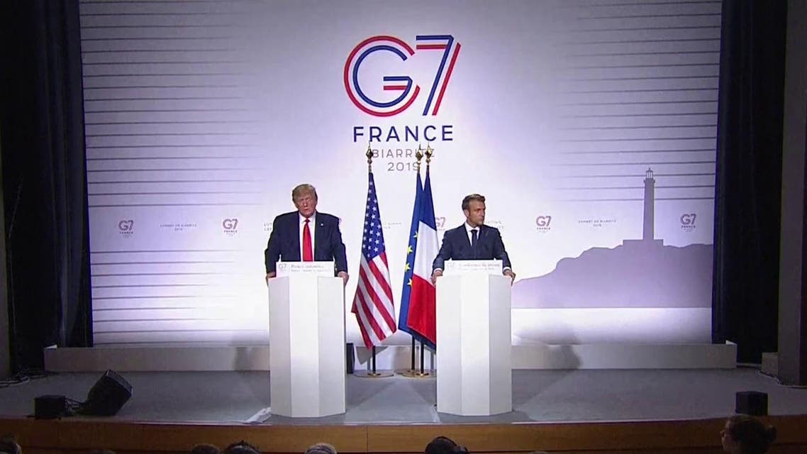 Marcon Trump Screen grab