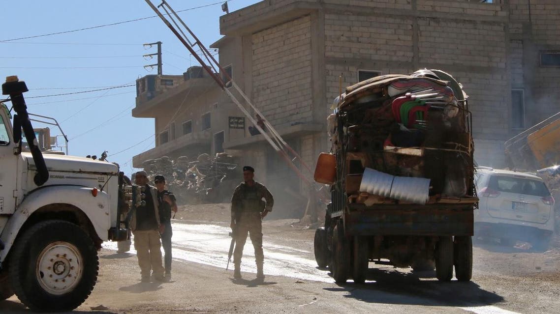 A Lebanese army checkpoint in Wadi Hmeid in the Bekaa valley. (File photo: AFP)