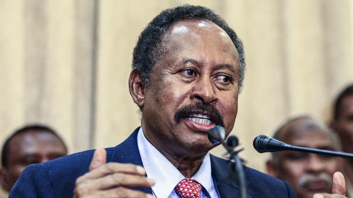Sudan’s new Prime Minister Abdalla Hamdok. (AFP)