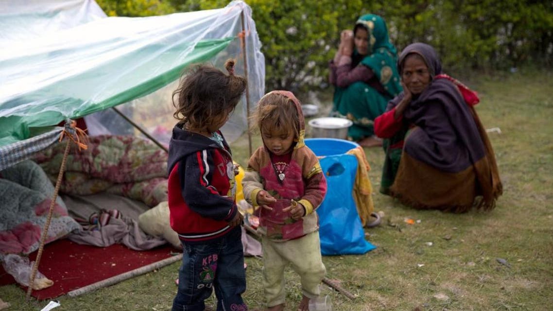 Nepalese children AFP