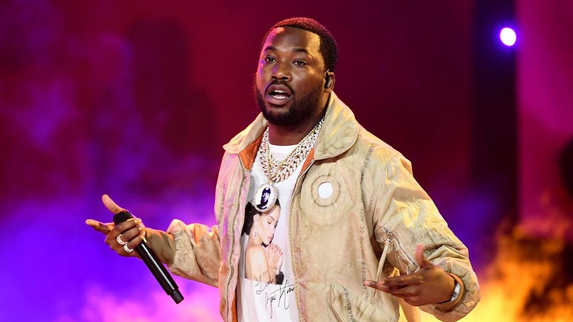 Meek Mill performs onstage at the 2019 BET Awards on June 23, 2019. (AFP)