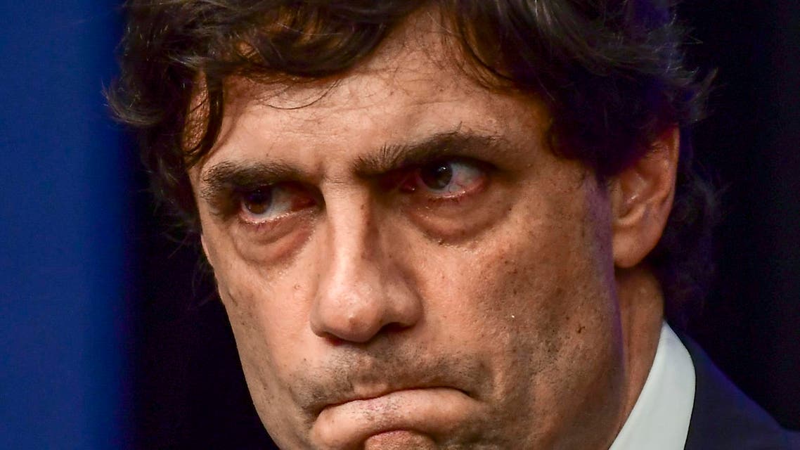 Argentina finance minister Hernan Lacunza - AFP