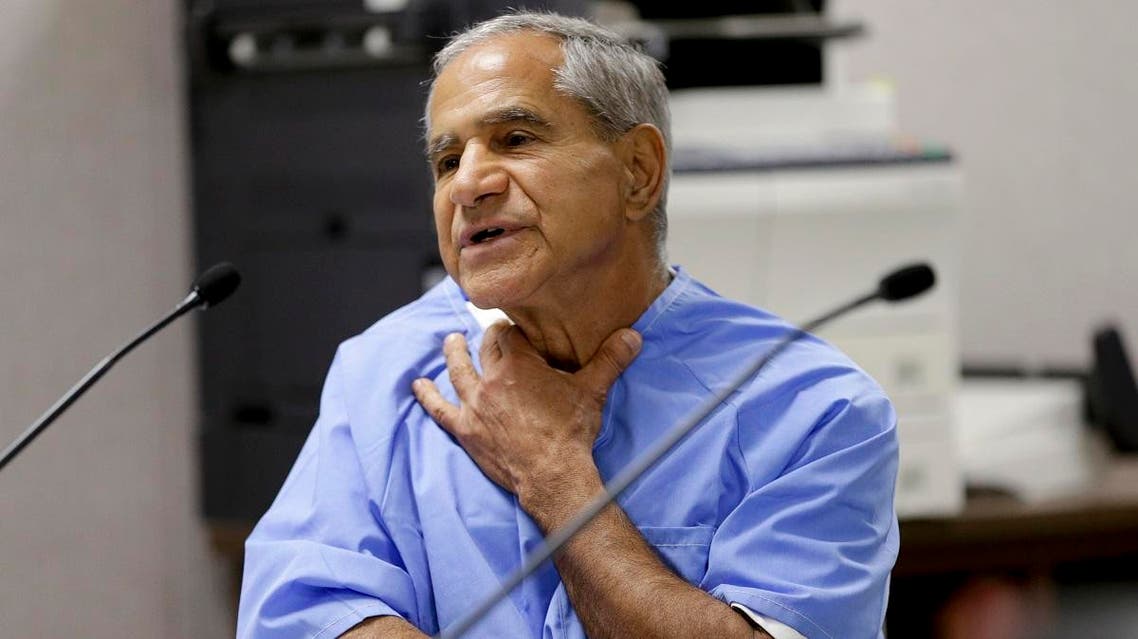 Robert F. Kennedy assassin Sirhan Sirhan. (File photo: AP)