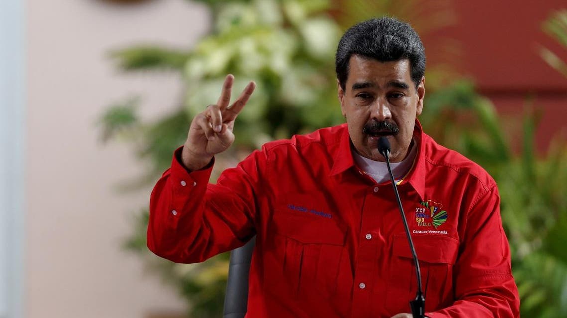 Venezuela's President Nicolas Maduro takes part in a meeting with members of the Sao Paulo Forum in Caracas. (File photo: Reuters)