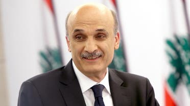 The head of the Lebanese Forces Party Samir Geagea. (File photo: AFP) 