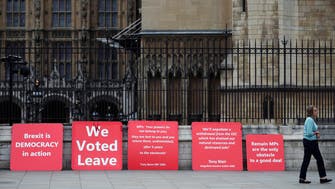 After election threat, British lawmakers begin no-deal Brexit showdown