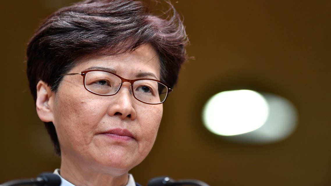 رئيسة السلطة التنفيذية في هونغ كونغ كاري لام