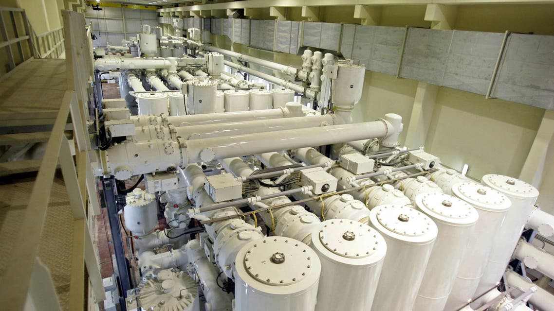 A part of the Bushehr Nuclear Power Plant is seen, some 750 miles (1,245 kilometers) south of the capital Tehran, Iran. (File: AP)