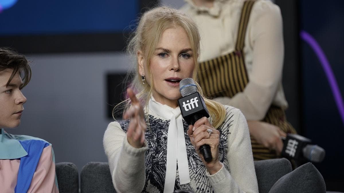 Nicole Kidman The Goldfinch Press Conference at Toronto Film