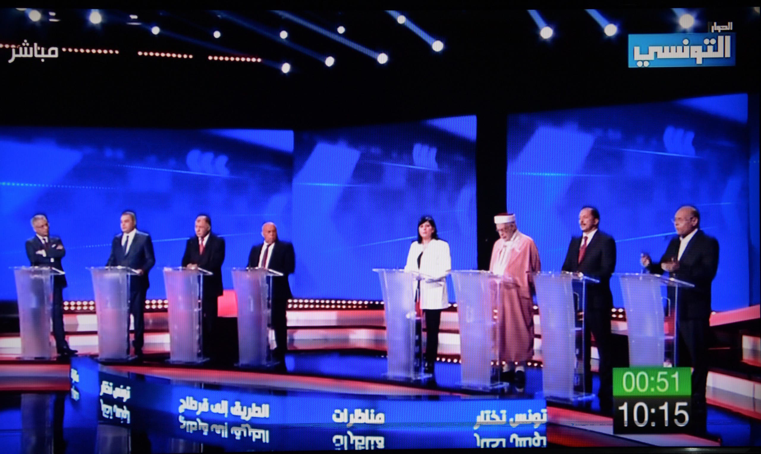 من المناظرات التلفزيونية