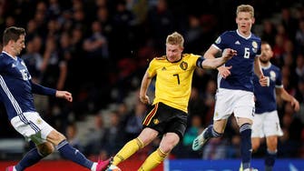 دي بروين يتألق في فوز بلجيكا العريض على اسكتلندا