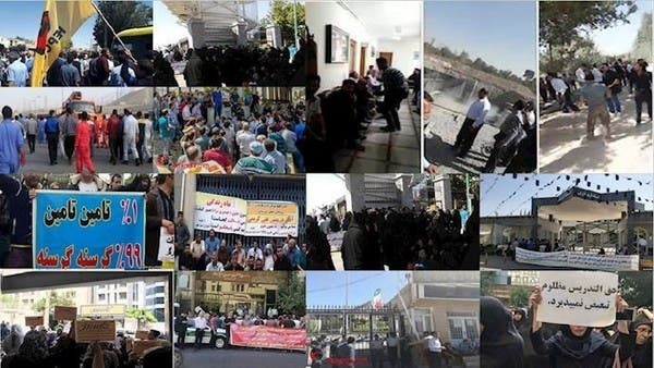 مؤشر القمع الإيراني يرتفع.. 45 إعداما و177 احتجاجا بشهر
