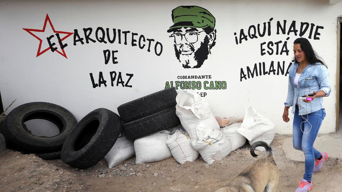FARC grafitti in Colombia amid Cuba ties - AP