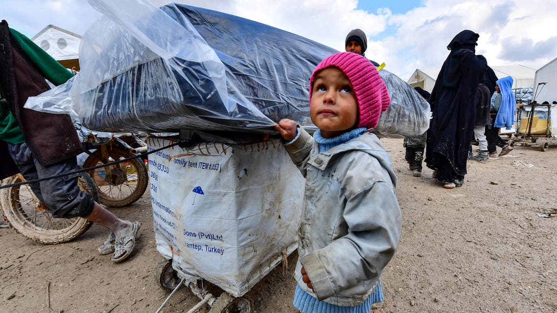 AL-HAWL CAMP SYRIA - AFP