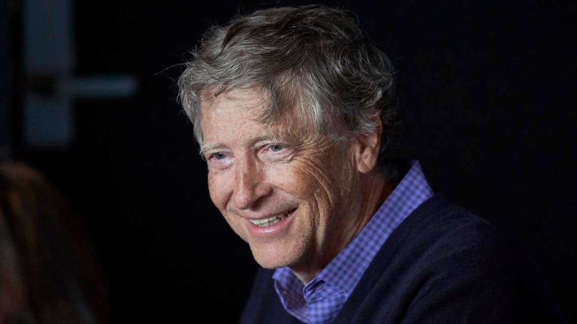 Bill Gates, Microsoft co-founder and director at Berkshire Hathaway, smiles during a game of bridge following the annual Berkshire Hathaway shareholders meeting in Omaha, Neb., Sunday, May 5, 2019. (AP)
