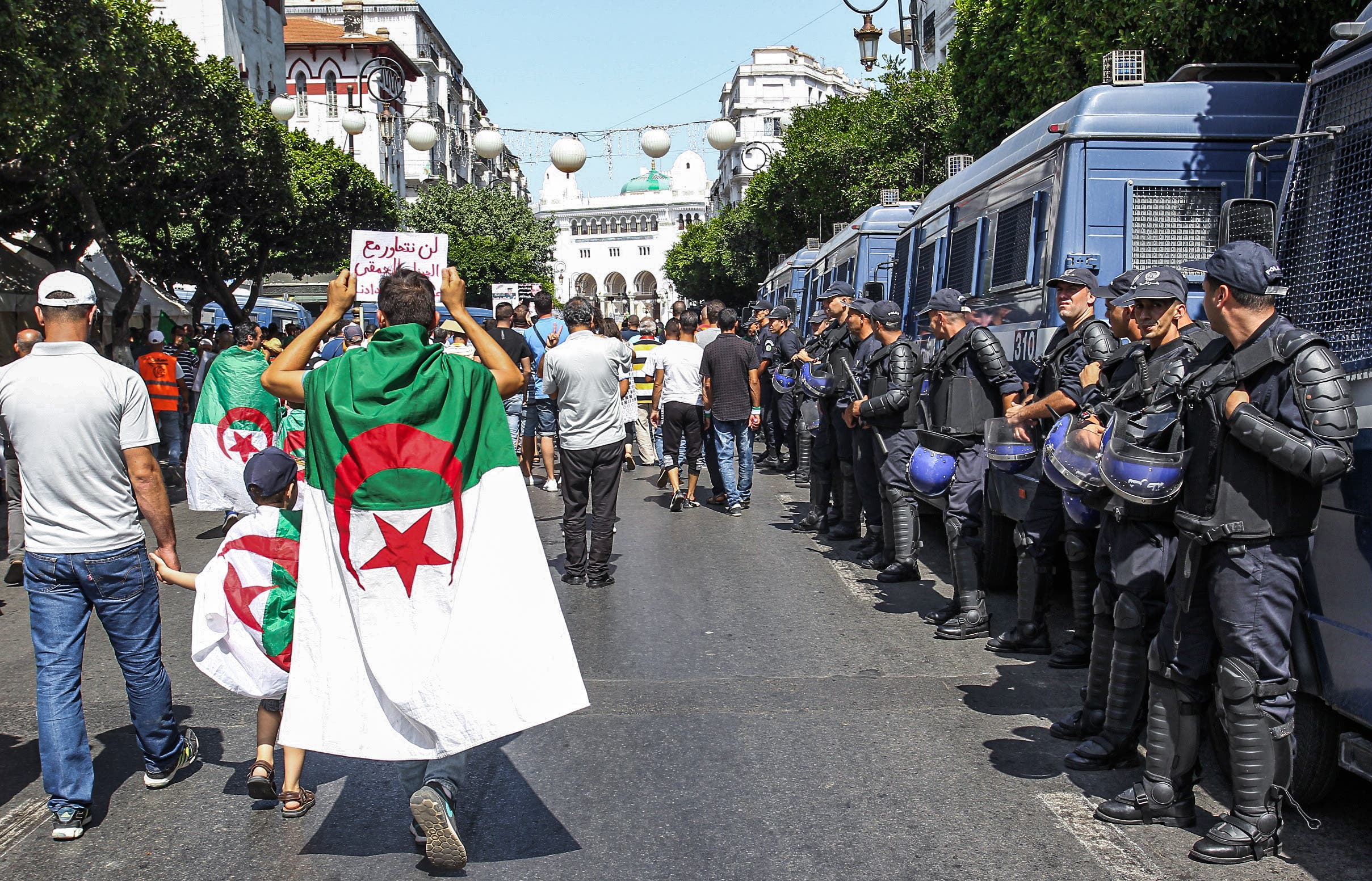 من الحراك الجزائري(أرشيفية- فرانس برس)