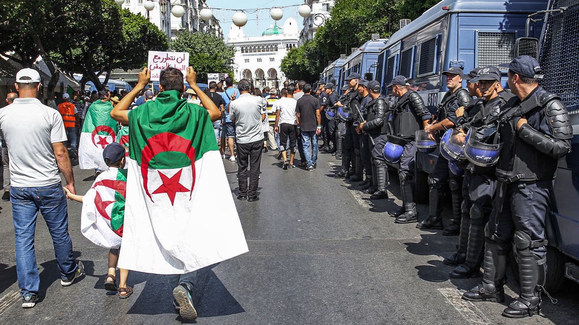 من الحراك الجزائري(أرشيفية- فرانس برس)