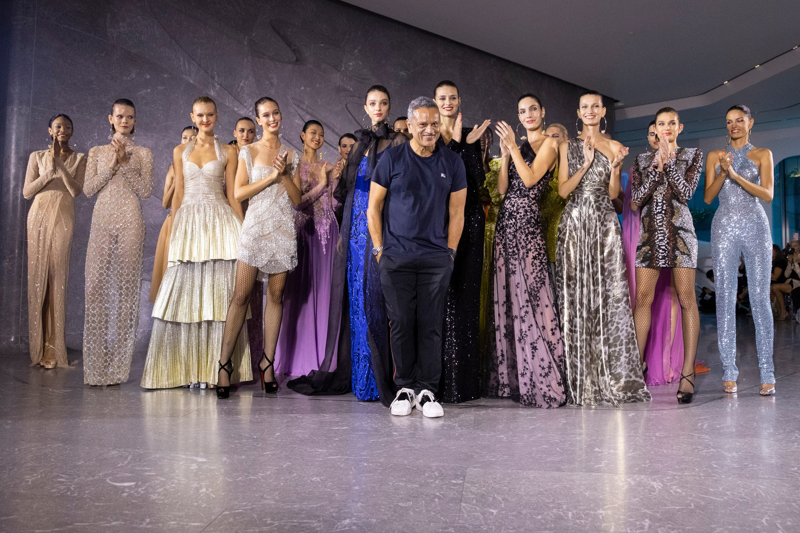 Naeem Khan models 2019 - AP
