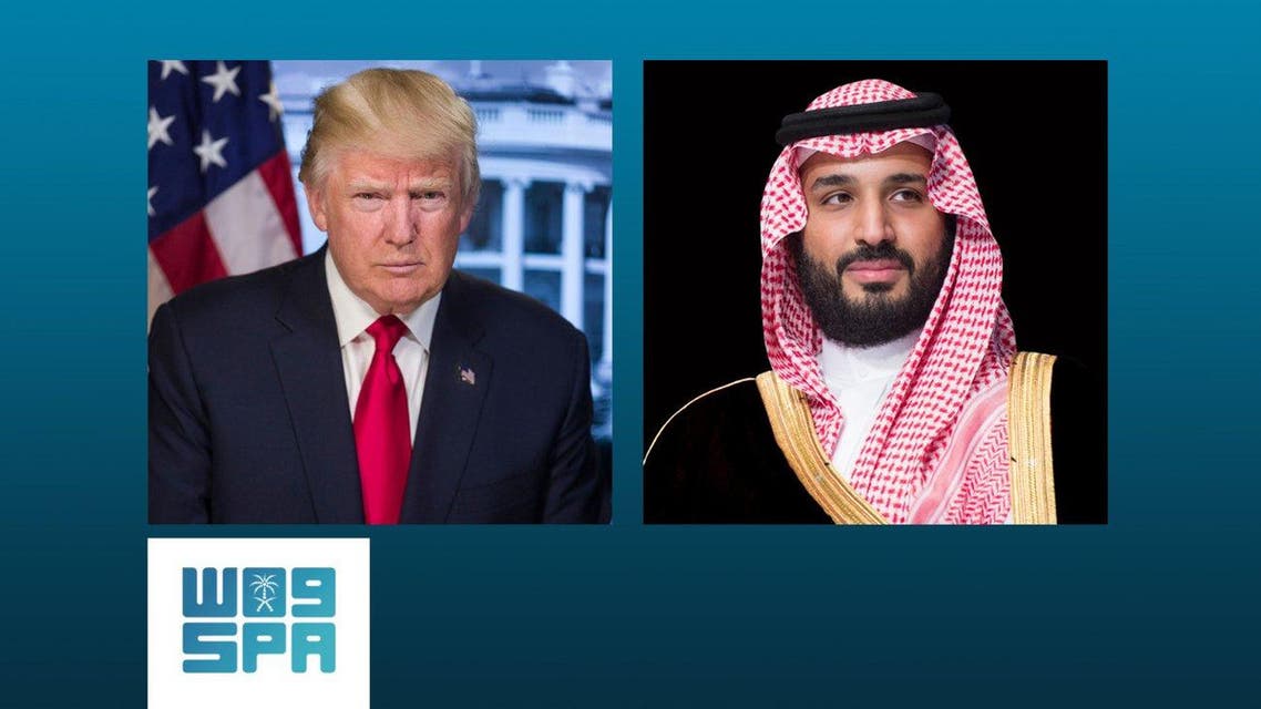 trump saudi crown prince SPA