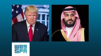 Trump tells Saudi Crown Prince US ready to help protect Kingdom’s security