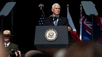 Pence says attacks against US allies and global energy supply will fail