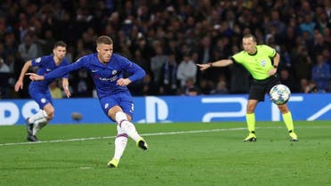 Chelsea's Ross Barkley misses from the penalty spot. (Reuters)