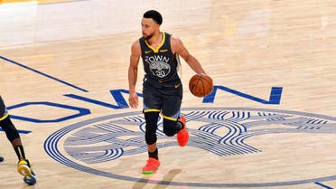 Stephen Curry #30 of the Golden State Warriors handles the ball against the Toronto Raptors during Game Six of the NBA Finals. (File photo: AFP)