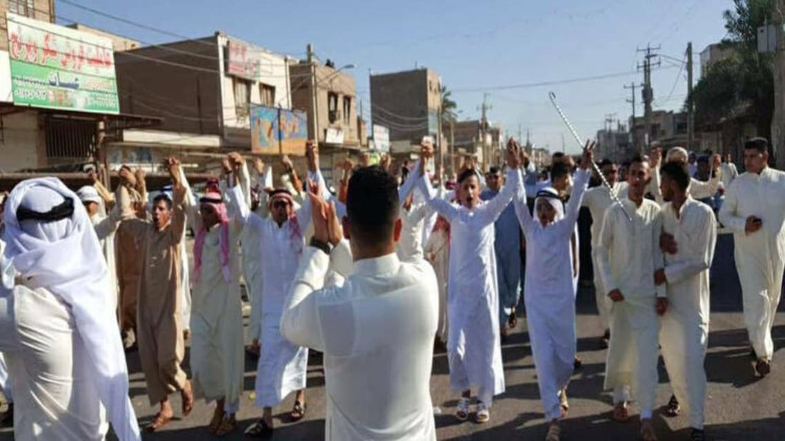 مظاهرات سابقة في الاهواز