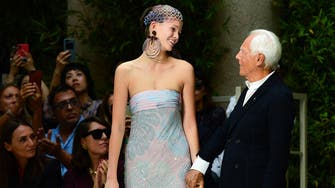 Giorgio Armani pays tribute to nature at Milan Fashion Week show