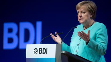 Merkel BDI (AP)