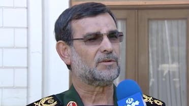 Navy commander IRGC Alireza Tangsiri interviewed by IRNA - Screengrab