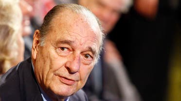 Former French President Jacques Chirac attends a ceremony awarding laureates of the Fondation Chirac at Quai Branly Museum in Paris, Thursday, Nov. 24, 2011. (AP)