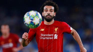 FILE PHOTO: Soccer Football - Champions League - Group E - Napoli v Liverpool - Stadio San Paolo, Naples, Italy - September 17, 2019 Liverpool's Mohamed Salah in action Action Images via Reuters/Andrew Couldridge/File Photo