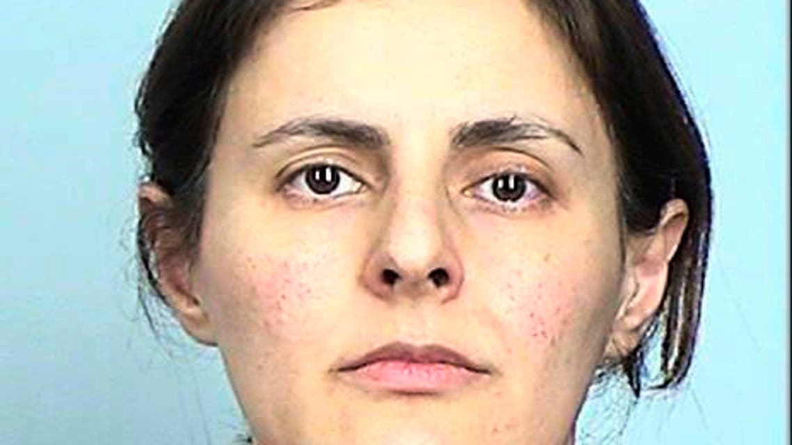 This undated photo provided by the Sherburne County Sheriff's Office shows Negar Ghodskani. Ghodskani, an Iranian woman pleaded guilty in Minnesota on Friday, ug. 9, 2019 to conspiring to facilitate the illegal export of communications technology from the U.S. to her home country. (Sherburne County Sheriff's Office via AP)