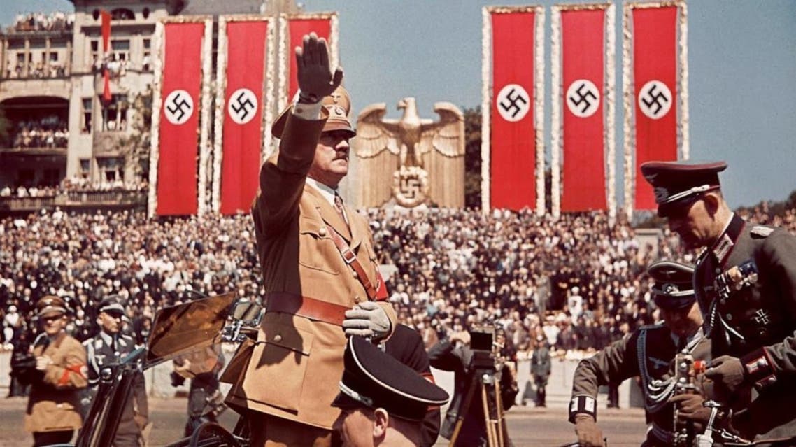 صورة لأحد الإستعراضات النازية بألمانيا