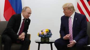 Russian President Vladimir Putin and US President Donald Trump 