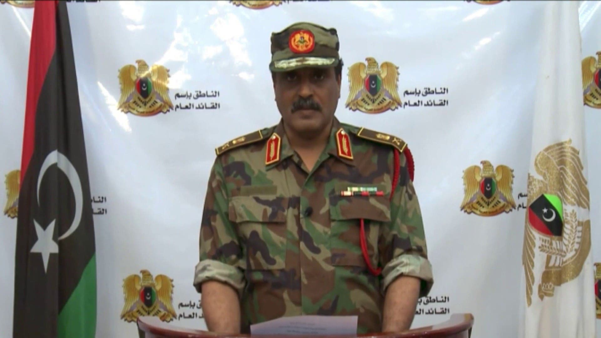 المتحدث باسم الجيش الليبي اللواء أحمد المسماري