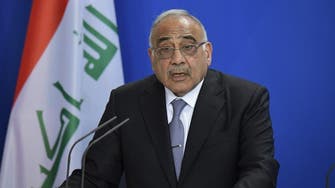 Iraq’s caretaker PM Abdul Mahdi condemns attack near US Embassy