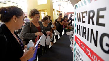 Job fair in the US (AP)