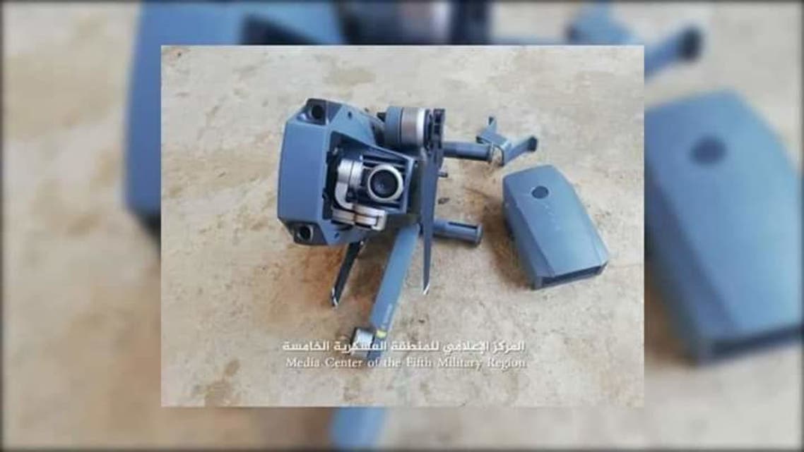 الجيش اليمني يسقط طائرة درون حوثية في مديرية حيران