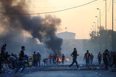 مظاهرات العراق رويترز 4 أكتوبر 