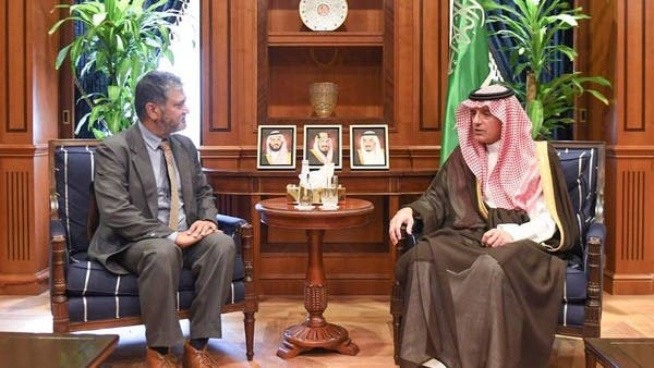 الجبير يبحث شؤون اليمن مع رئيس البعثة الأممية للحديدة