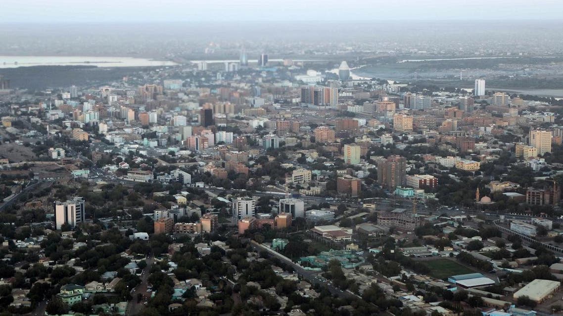 An aerial view shows the Sudanese capital Khartoum on January 13, 2011. (AFP)