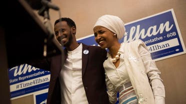 US Rep. Ilhan Omar has filed for divorce from her husband, citing an “irretrievable breakdown” of her marriage. (AFP)